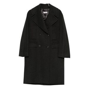 Alberto Biani Women Wool Double-Breasted Coat